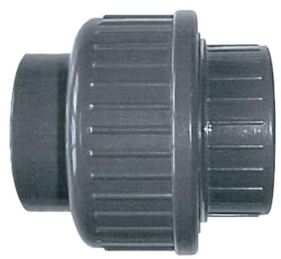 Jardibric - Union PVC F - Raccords PVC à Visser - Raccordements pour Arrosage Enterré - PN10 (F 20x27) - Connexion Fiable et Durable pour vos Systèmes d'Irrigation et de Plomberie.