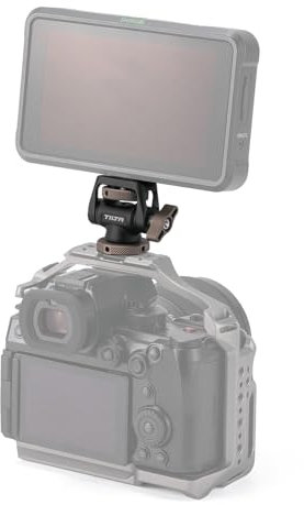 Tilta Zubehörhalterung 1/4″-20 mit Fixierstiften für den kalten Schuh - Schwarz TA-AMB4-B