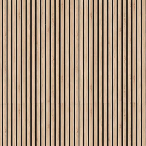 MDF Wandpaneele - Wandpaneele - Akustikpaneele - Innendeko - 3D Holzpaneele / 1 Stück = 1.18m² / 1 Stück = 196x60x1cm