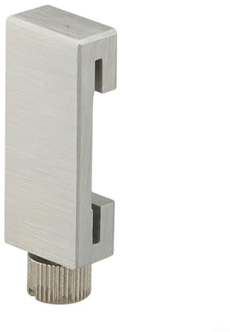 Fauhapyway Regla de acero inoxidable, herramienta de medición, bloque de posicionamiento, límite, guía de trazado de valla para marcado de metal, diseño de carpintería (36 mm)