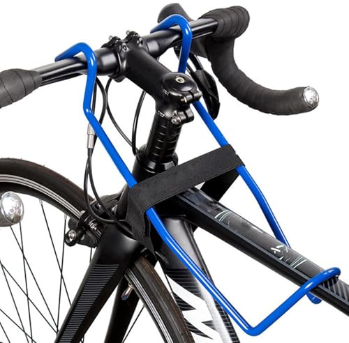 Stabilisator för framhjulet – cykelstyrshållare, parkeringsstativ | cykelreparationsstång, vridskydd, underhållshjälp för cykling, racercyklar, garageutrustning, lagerstativ
