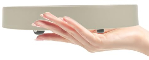 VALICLUD Supporto per Piante con Ruote e Vassoio per Acqua Base con Rulli per Piante da Interno ed Esterno Accessorio per Fioriere da 215 CM Resistente e Facile da Spostare Protezione