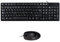 UNYKAch Kit Teclado y Ratón OEM Español, QWERTY, con Cable, 105 Teclas de Membrana, 1200 dpi, Conexión USB, Silencioso, Ergonómico, Windows, Mac, Android, Linux