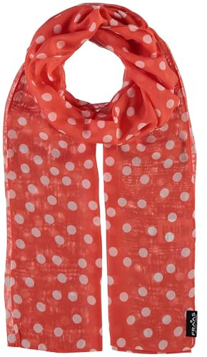 FRAAS Bufanda de mujer con estampado de puntos - perfecta para la primavera y el verano - accesorio de moda aireado