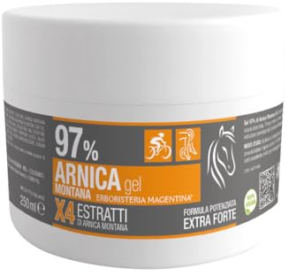 Erboristeria Magentina Arnica 97% Gel 250 ml - Formula Potenziata Extra Forte