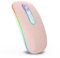 cimetech Bluetooth Mouse Wireless (Bluetooth 5.1 + USB 2.4 GHz) LED Dual Mode Rechargeable Optical Office Wireless Mouse for Laptop MacBook Air Pro, iPad, Computer, Desktop, Mouse