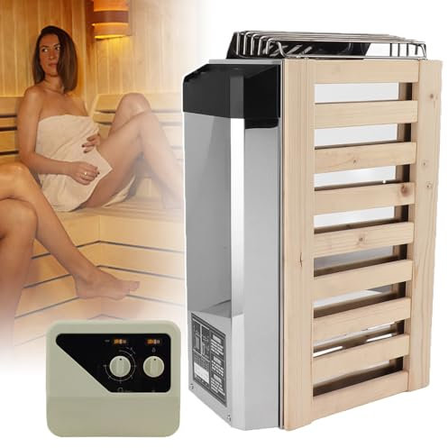 Poêle De Sauna électrique 3kw/3.6kw - Minuterie : 0-180 Min, Poêle De Sauna électrique Humide Et Sec, Poêle De Sauna, Pour Maison, Hôtel, Sauna, Spa, Douche, Bain,3.0KW-B