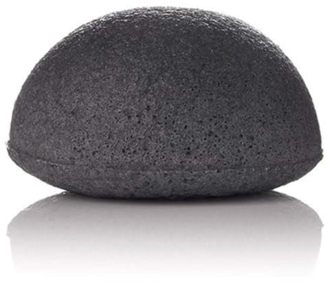 Konjac Sponge - Charcoal natural Biodegradable facial and body cleansing sponge