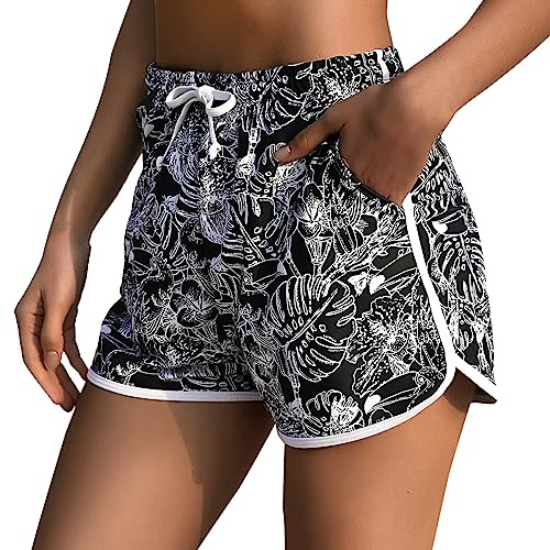 Marvmys Shorts Natación Mujer Verano Baño Secado Rápido