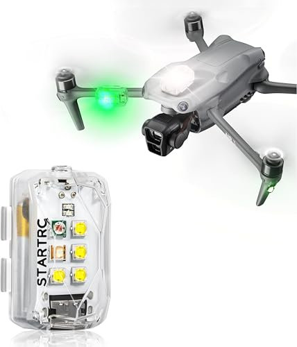STARTRC Strobe Drone Light, Luce Anti-Collisione, Luce a LED per DJI Avata 2, Mini 4 Pro, Air 3S, Mavie 3, Mini 2 SE e Accessori RC (1 pezzo)