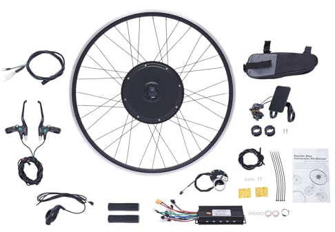 Queeucaer 700 C 48 V 1 000 W E-cykel konverteringssats framhjul motor konverteringssats (utom batteri)