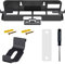 Wall Mount Stand for Switch 2 Console - Game Console Storage Rack with Controller Hooks, Wall Mounted Holder Bracket for Switch 2 Accessories, Space-Saving Wall Stand Organizer
