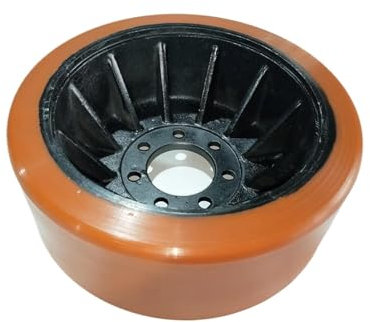 NOVFDLOP Ruote motrici in PU for carrelli elevatori 343 * 135 * 80 mm for carrelli elevatori R14 R16 R20