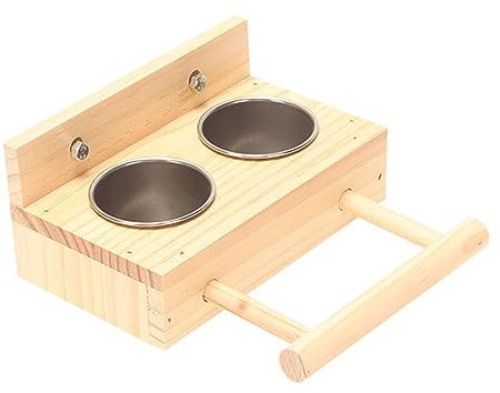 Jaula de loros con soporte de perca de juguete con cuencos de alimentación para pájaros, jaula multiusos, soporte para juguetes grandes