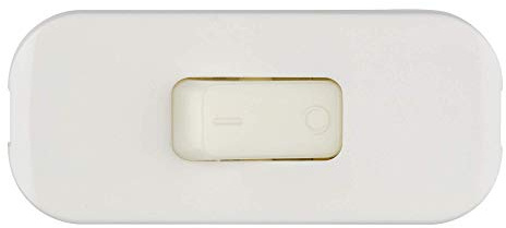 Legrand - Interrupteur à bascule pour lampe - lumineux - bipolaire - blanc