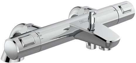 Ideal Standard Ceratherm T25 Thermostat-Armatur für Badewannen, Dusche, Chrom