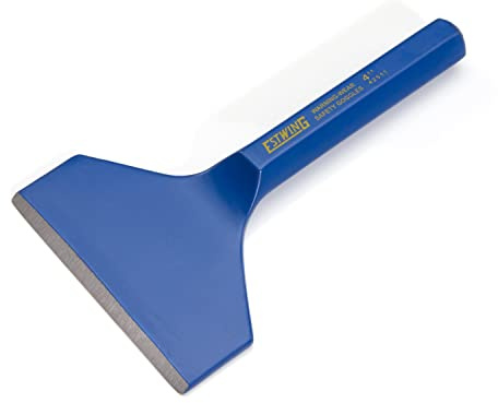 Estwing 4-Inch Wide Hex Shaft Masonry Chisel (42511)