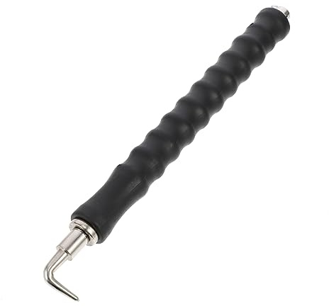 LIFKOME Outil Torsion Fil Semi-automatique Pour Barres Armature Crochet Rétractable Facilitant La Fixation Rapide Des Fils Outil Attache Barre Armature Pratique Pour Chantier