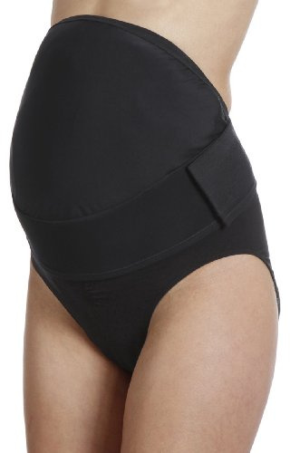 Anita 1708 - Ceinture de Grossesse - Uni - Femme - Noir - Small (Taille fabricant: S)