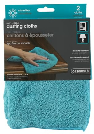 Casabella, Cloth Microfiber Dusting Blue