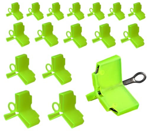 CTForest 100 Stück Fishing Hook Hoods, Covers for Treble Hooks, Treble Hook Cover, Geeignet zum Schutz Hakens vor Beschädigung der Tasche(Grün)