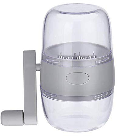 MJFUNTXY Nut Chopper,Manual Nut Grinder with Hand Crank,Hand Held Food Shredder Cutter for Different Nuts for Baking for Kitchen