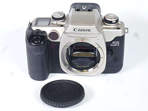 Canon EOS Elan II 35mm SLR Film Camera (Body Only) Takes EF AF Mount Lenses. Built in flash. (Renewed)