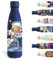 Grsta Trinkflasche, 500ml Trinkflasche Edelstahl, Trinkflasche Kinder BPA-freie, Trinkflasche Personalisiert mit Astronaut-Muster, Wasserflasche Doppelwandig, für Schule, Camping, Running, Blau