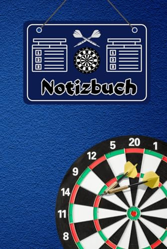 Darts Notizbuch Dart Sport Taschenbuch Dartliga Buch Steeldart Notizheft Turnier Schreibheft Softdart Wurftechnik Training Übungsheft Events ... Bullet Journal Dartpfeile Fotoalbum 02B29