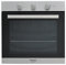 Hotpoint 3AF 534 H IX HA Forno Class 3, 5800 W, 71 Litri, Metallo, Nero