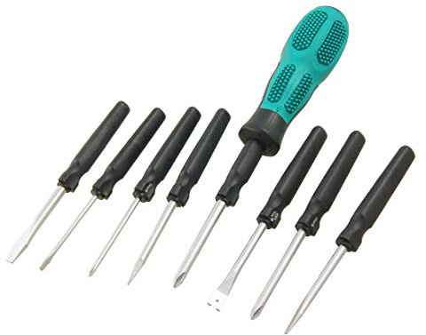 Aexit Tack Puller Awl 3mm 5mm 6mm Slotted PH0 PH1 PH2 Phillips Screwdrivers 9 Pcs (f257f0d4b9d72a67f1a4589b2fc371d9)
