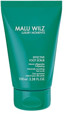 Malu Wilz Effective Foot Scrub Fußpeeling 100ml I Intensive Fußpflege, die Haut & Sinne verwöhnt I Vulkansand & Bambuspulver pflegen Füße geschmeidig-zart