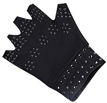 Artritis Anti-edema, brazo, manos y dedos SuppoHand y muñequeras Guantes magnéticos para el dolor de manos reumatoide terapia de compresión de la salud [02]