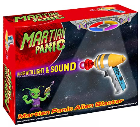Martian Panic Alien Blaster works with Martian Panic Nintendo Switch