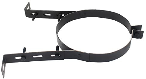 Chimney Wall Support Bracket Pellet Stove Pipe Strap Adjustable Wood Stove Pipe Hanger Flue Pipe Wall Band clamp