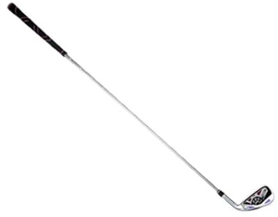 Oshhni Golfeisen Nr. 7, Stahlschaft, individueller Übungsschläger für Rechtshänder, für bessere Schwungkontrolle, Leistung und Komfort, Violett