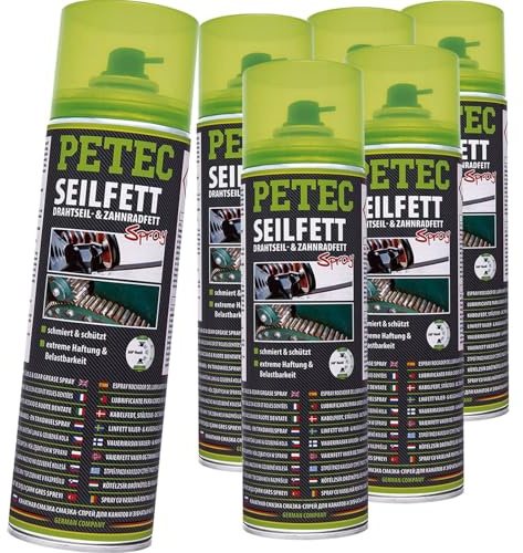 PETEC 6x 71650 Seilfett (3000 ml)