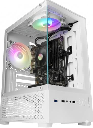 PC’S Gaming Ordenador PC Gaming Sobremesa Gamer CPU Ryzen 3 4/4N x 4,0 GHz, T. Gráfica AMD Vega 8, SSD HDD 500GB, Ram 8 GB + WiFi de Regalo. pc Gamer, pc Gaming, Ordenador para Juegos Windows 11
