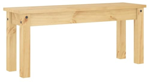 Banc à manger Panama 105x30x45 cm bois massif de pin