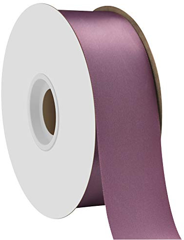 Berwick Offray 1.5 Single Face Satin Ribbon, Amethyst Purple, 50 Yds