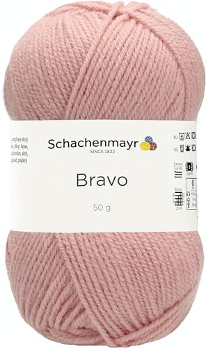 Schachenmayr Bravo 9801211-08234 neonrosa Handstrickgarn, Häkelgarn