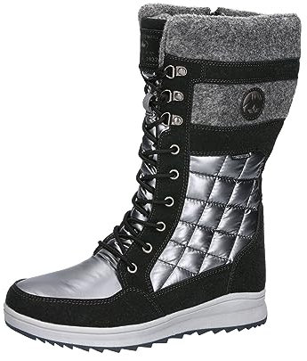Lico Damen Signe Schneestiefel, Grau/Silber, 40 EU