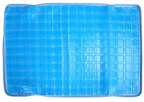 LIANGLIDE Cooling Gel Pillow, Cooling Pillow, Cooling Pad, Soft Flexible Foldable Cooling Mat, Pillow Cooling Pad Mat for Reduce Fevers, Migraines, Hot Flashes, Night Sweats