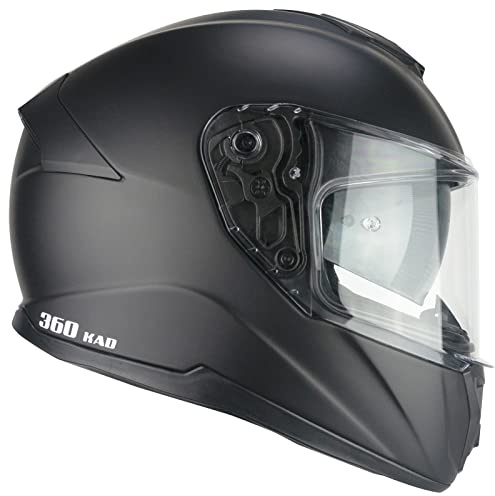 CGM Casco full face, 360A KAD MONO Nero opaco, M (57-58cm)