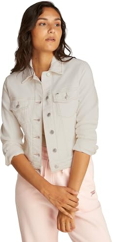 Tommy Jeans Donna Giacca in Jeans Classic Trucker Regular Fit