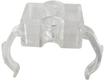 PINZA DE PLÁSTICO CON SUJECIÓN POR TORNILLOS, RESISTENTE Y AJUSTABLE, IDEAL PARA FIJAR MATERIALES EN PROYECTOS DE MANUALIDADES Y REPARACIONES.