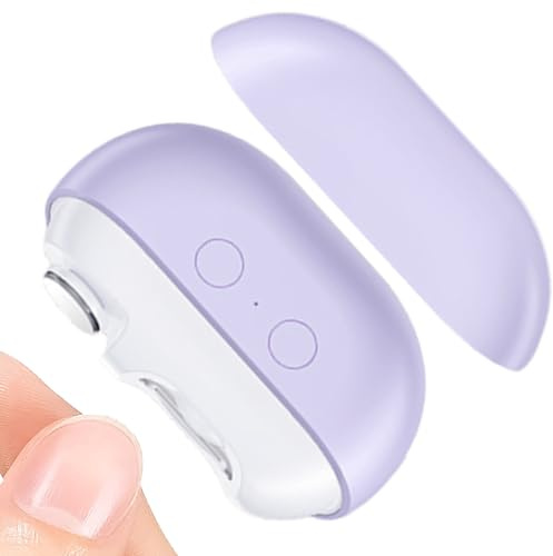 Lpoppcx Tagliaunghie Automatico,Strumenti per Pedicure con Luce - Modellatore Unghie Automatico - Per Uomini Donne Famiglia Casa Viaggio Salon Di Bellezza Manutenzione Quotidiana Cura Personale