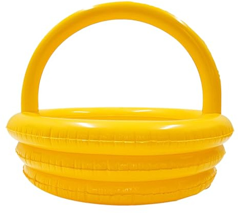 NONGYU Récipient à glace pour piscine extérieure - Barrière de vidange - Construit en PVC permanent - Pliable - Pour le rangement latéral - Tube sous vide - Rassemblements sociaux - Fête de famille