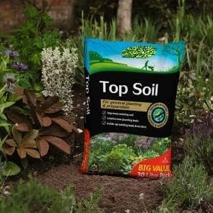 Indigo® Garden Top Soil - 30 Litres - Peat-Free, Premium Soil for Lawns & Gardens
