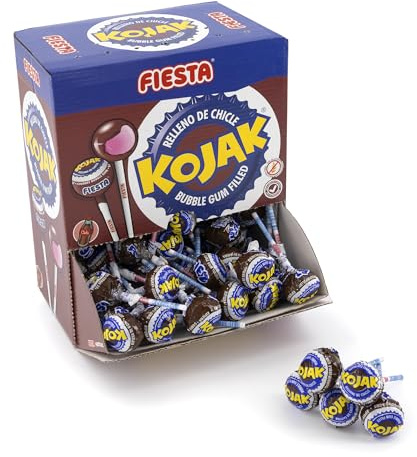 Sucette Gum Kojak Cola - Boîte de 100 pièces